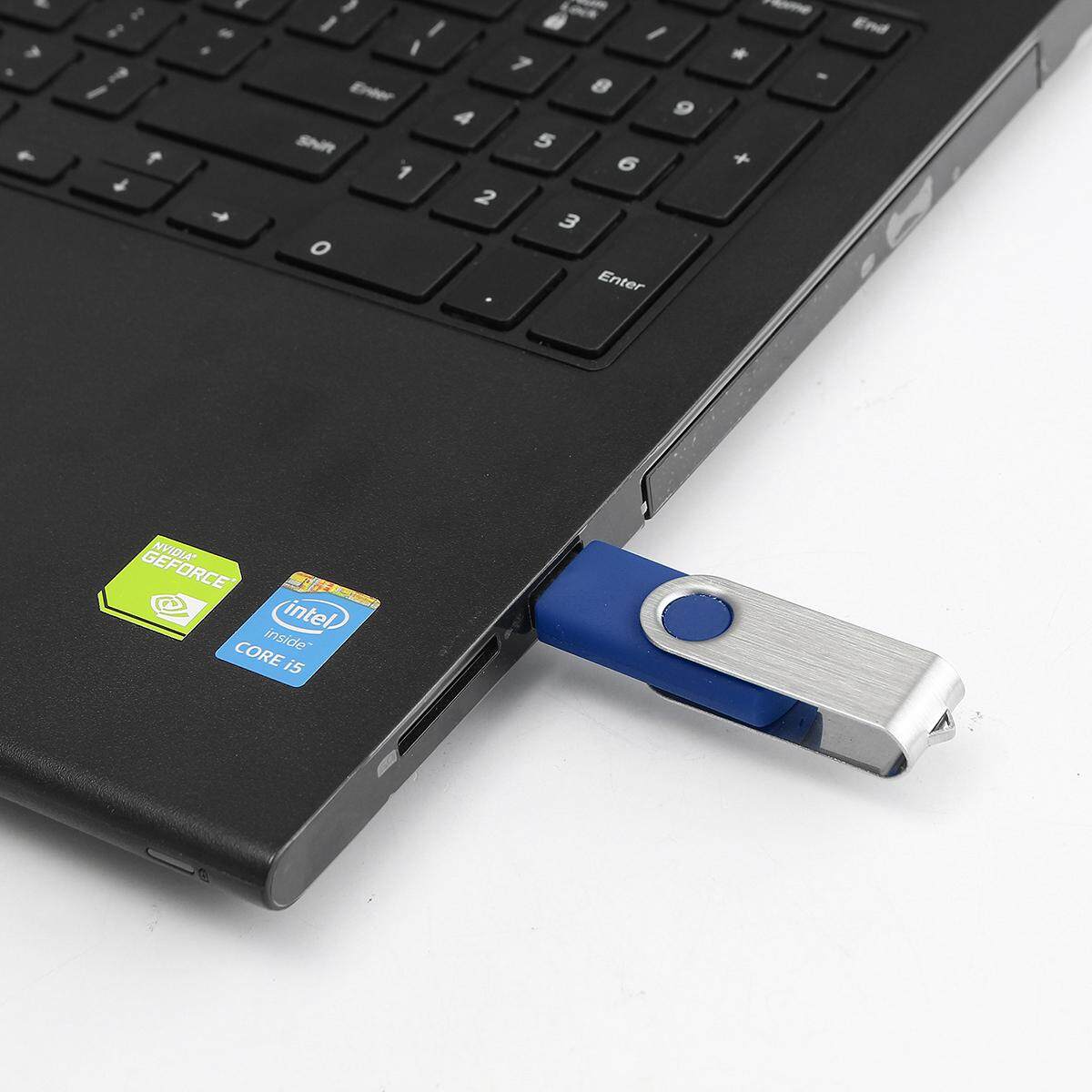Xoay 1 M 1 Mb USB 2.0 Đèn Led Nhớ Ổ Lưu Trữ Ngón Tay Cái Dính Bút Thiết Kế