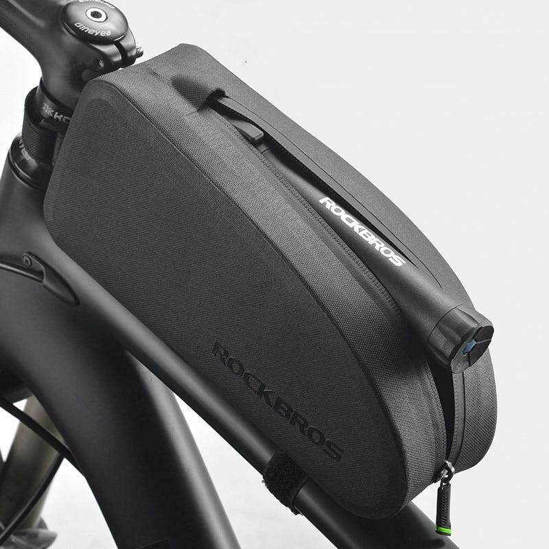 Waterproof Bike Tube Bag Bicycle Cycling Handlebar Pack Front Frame Accessories