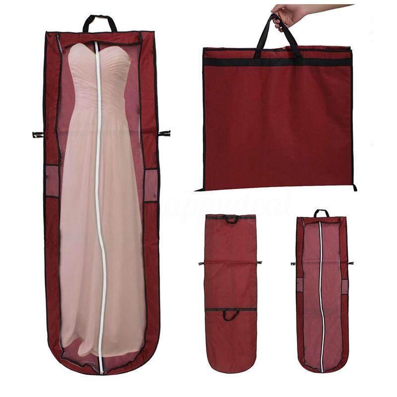 Showerproof Long Garment Dress Cover Bridal Wedding Dresses Storage Bag Sun