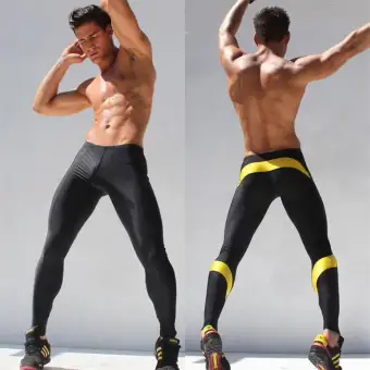 men's workout compression pants
