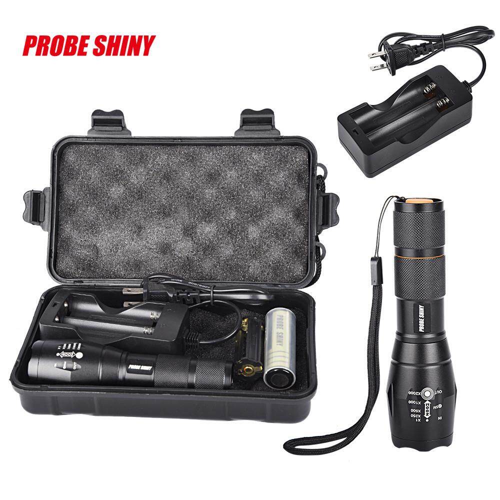 Bright 5000LM X800 T6 LED Flashlight Torch Lamp G700 Light Kit