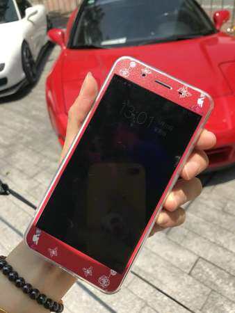 SAMSUNG C9 PRO Multicolor Luxury 360 เต็มรูปแบบครอบคลุมนุ่ม TPU พลาสติกเคสโทรศัพท์เคสกันกระแทกสำหรับซัมซุงกาแล็คซี่ C9 PRO termpered ฟิล์มแก้ว + เคสหลัง + ผู้ถือนิ้วมือ