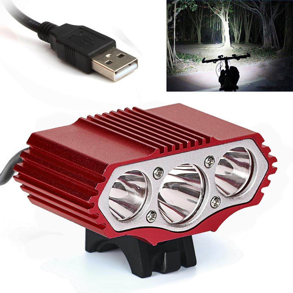 12000 Lm 3 x XML T6 LED 3 Modes Bicycle Lamp Bike Light Headlight Cycling Torch