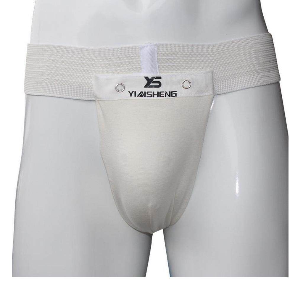 Groin Guard Protector Support Boxing MMA Elastic waist Removable Plastic Cup
