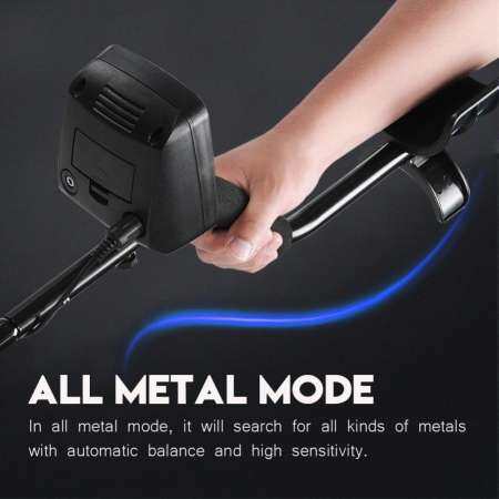 GOLD เครื่องตรวจจับโลหะ Discrimination Finder GOLD Digger โลหะ/แผ่นโหมดเสียง/ตัวบ่งชี้แอลอีดี GOLD Detector - INTL