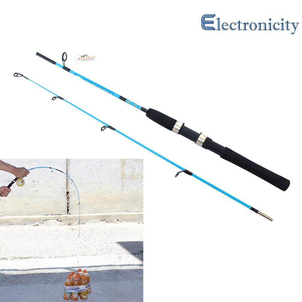 New 1.2M Portable Fiber Rein for ce Plastic Lure Rod Telescopic Fishing Pole