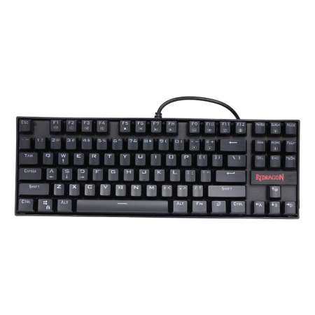 ราคาถูก REDRAGON K552 สำหรับเล่นเกมคีย์บอร์ด Splash - proof น้ำสีแดงคีย์บอร์ด 87
คีย์สวิทช์สีฟ้าคอมพิวเตอร์แล็ปท็อปทำงานเกมสีดำ - INTL ลดอีก