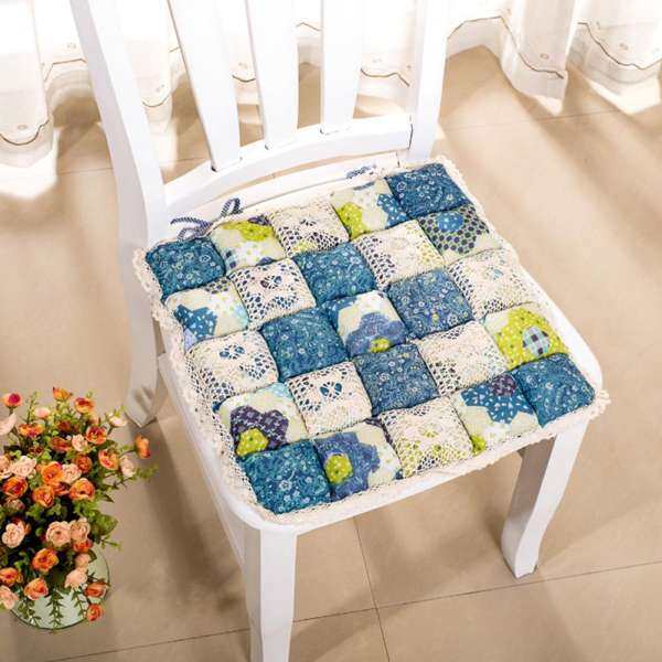 Mùa đông MỤC VỤ Phong Cách Cotton In Hoa Đệm Ghế Sofa Ngồi Xe Hơi Miếng Lót Thảm văn phòng Trang Trí Nhà