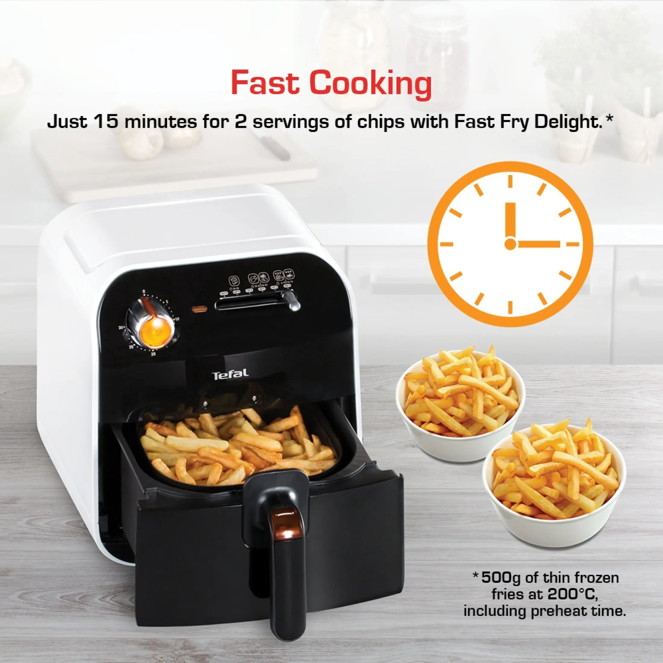 Tefal Fry Delight Meca White (FX1000) PGMall