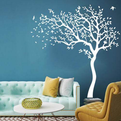 Big Tree Nursery Wall Sticker Decal Art Home Bedroom Removable Mural Decor 2Mx2M#towards the left