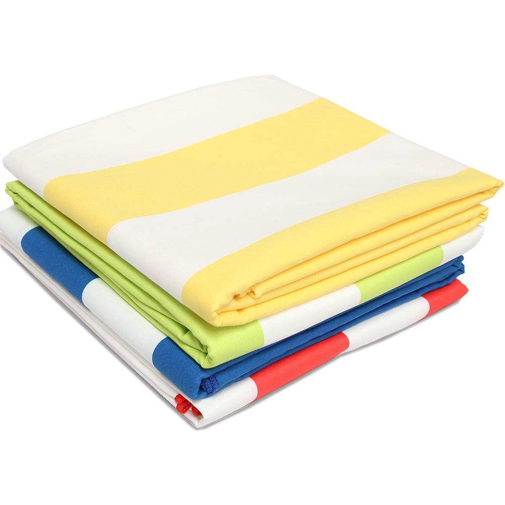 BƠI Du Lịch Microfiber Cho Kỳ Nghỉ Đi Biển Thoáng Sọc Kem Chống Nắng