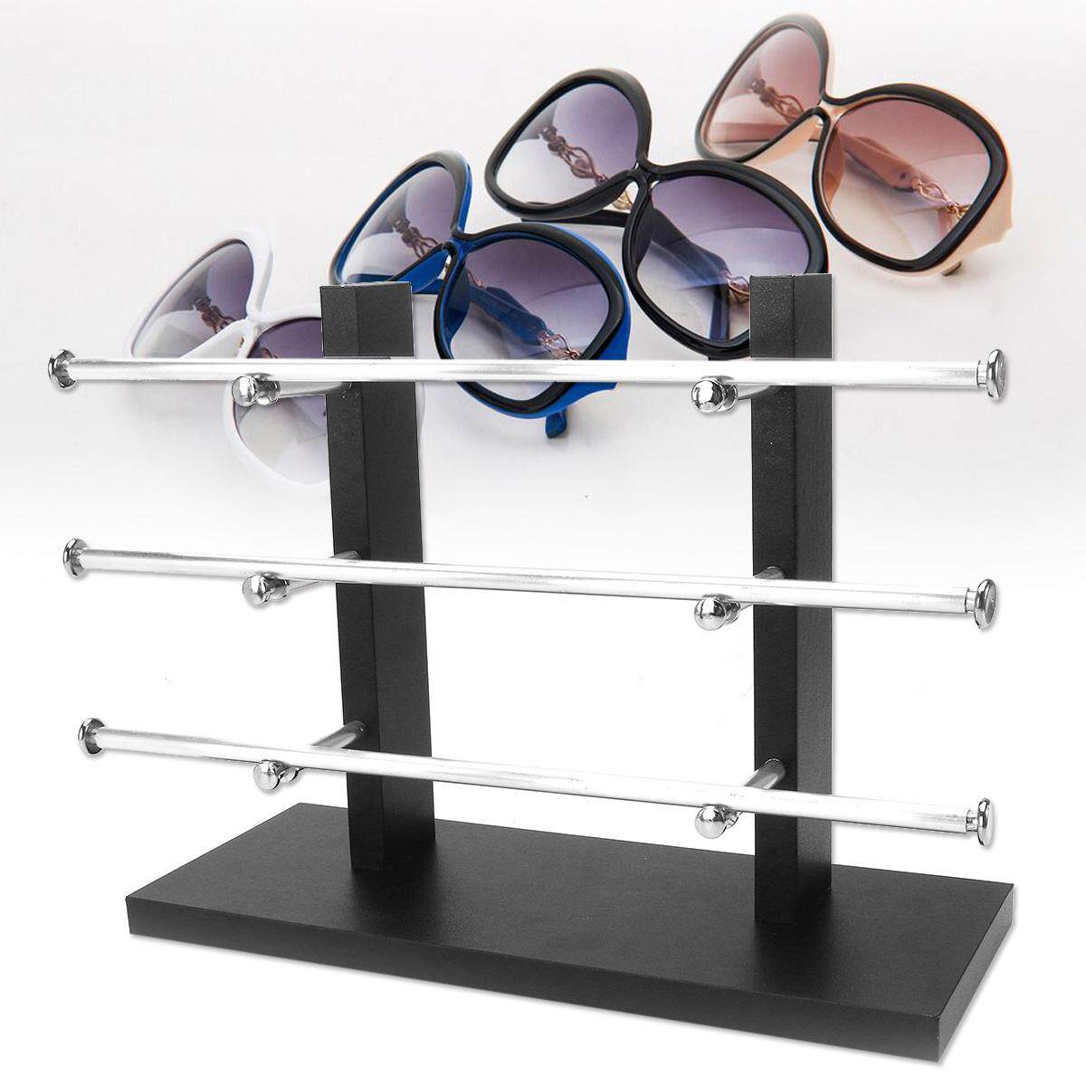 Vintage Sunglasses Eye Glasses Rack Display Stand Holder Organizer 3/4/5/6 Layer