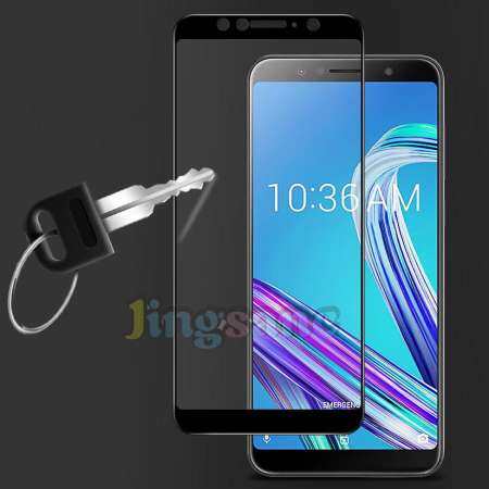 3 ชิ้นสำหรับ Asus ZenFone MAX Pro M1 คลุมทั้งหมด CLEAR ปกป้องกระจกเทมเปอร์ปกป้องหน้าจอฟิล์ม
