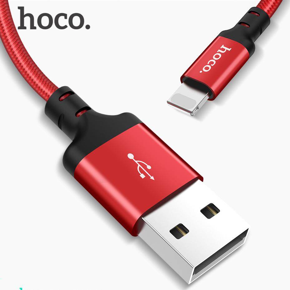 HOCO 1m Best USB Cable for iPhone X 8 Plus Lightning to USB Cable Fast Charger Data Cable For iPhone 7 6 6s 5 5s iPad Mobile Phone Cables