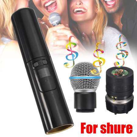 【การจัดส่ง + Super DEAL + จำกัด Offer】Wireless ตลับไมโครโฟน HEAD Handheld สำหรับ Shure SM58/SLX2/SLX4/SLX24 /PGX2