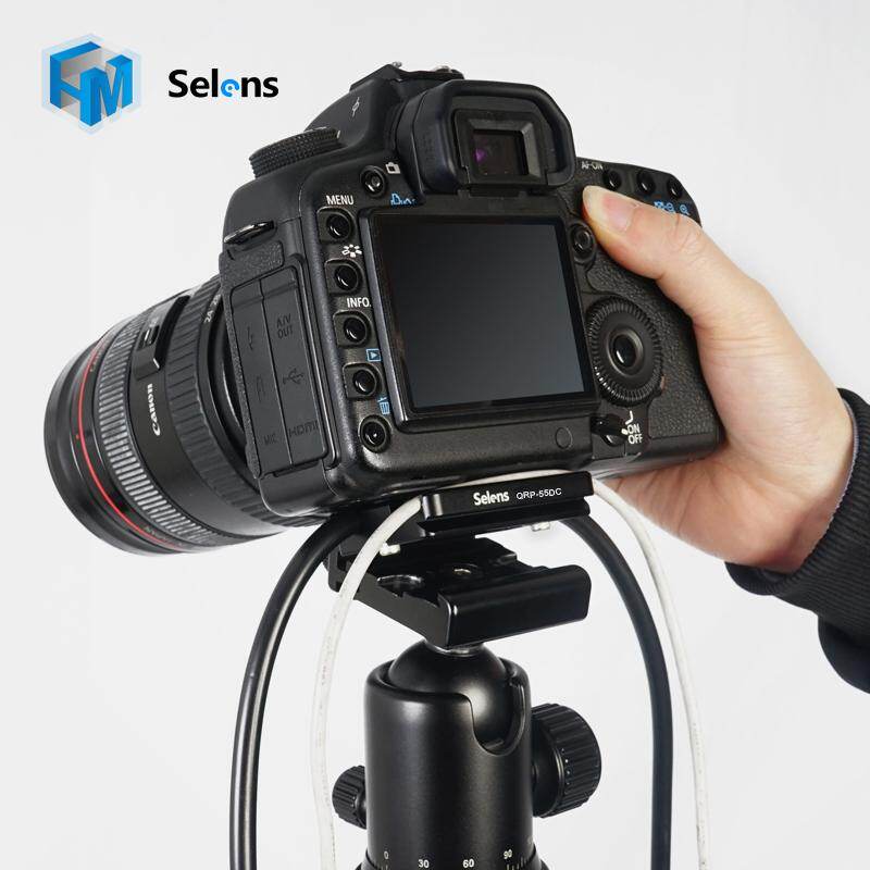Selens Đế gắn máy ảnh tháo nhanh lên tripod bằng nhôm có kích thước 6x4.5x1.1cm, giá tốt - INTL