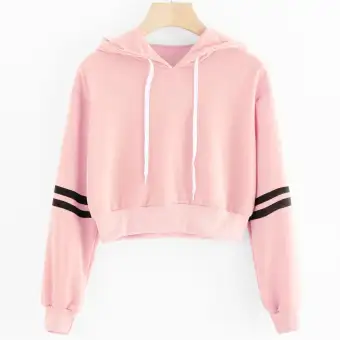 lazada crop top hoodie