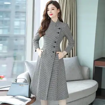 woolen long dresses for ladies