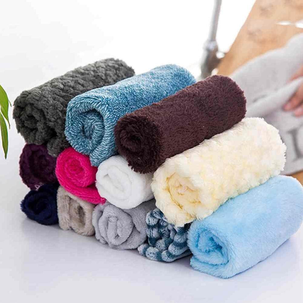 lagobuy 10Pcs/set Dish Towel Dish cloth Cleaning Cloths Kitchen