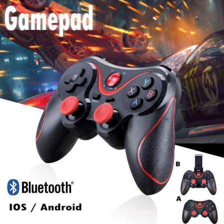 RYT X3 Mobile Phone Bluetooth Wireless Game Controller Mobile Game Gamepad Support IOS / Android A single handle