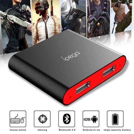 HXM PG-9096 ผู้เล่น Unknown การต่อสู้รอบคีย์บอร์ดสายพร้อมหัวแปลงอะแดปเตอร์เกมอุปกรณ์เสริมตัวยืดมือถือมือถือจอยเกมส์มือถือเกมคอมพิวเตอร์ Client เกม