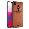 Luxury หนัง PU 2IN1 PC + TPU Deer เคสสำหรับ VIVO Y85/V9/Z1/Z1i แฟชั่น All - Inclusive ฤดูใบไม้ร่วงป้องกัน