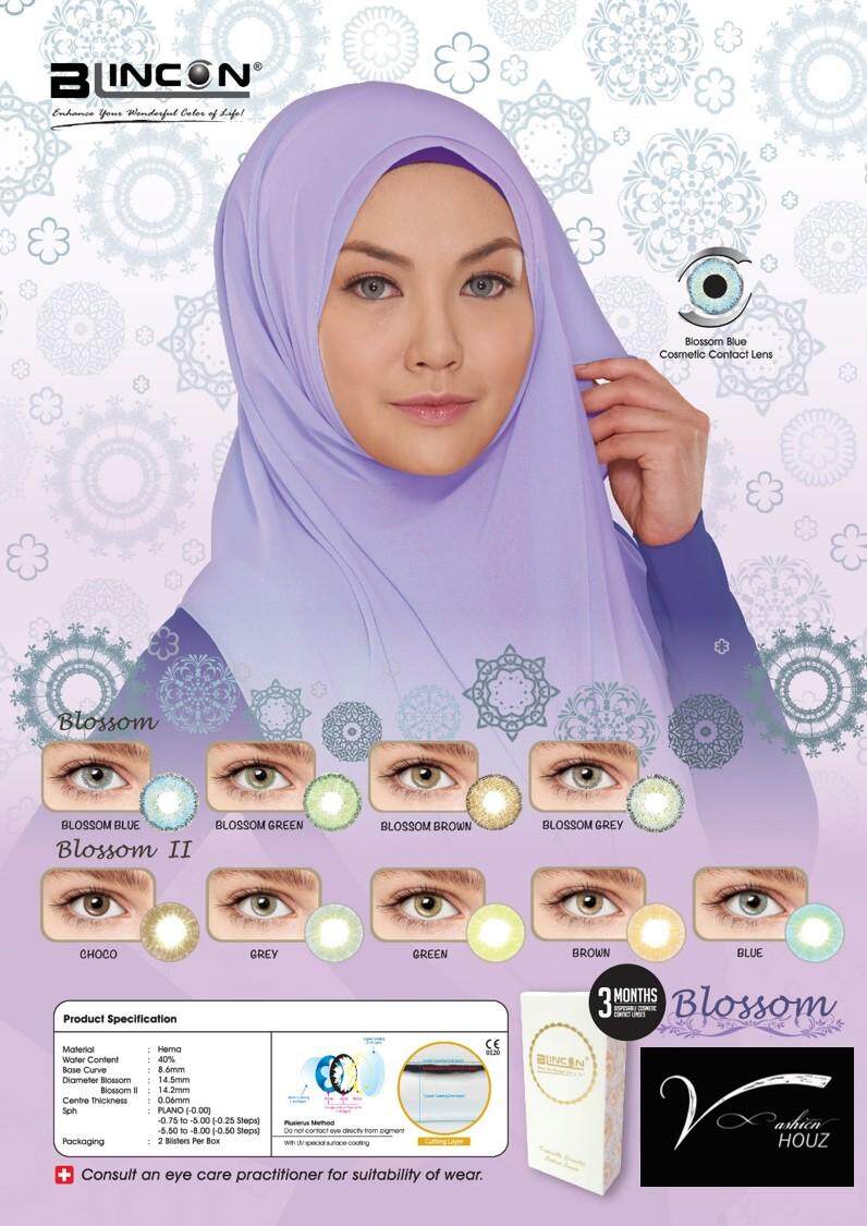 Blincon Blossom Contact Lens Eyewear 2pcs/box (3 Months Disposable)