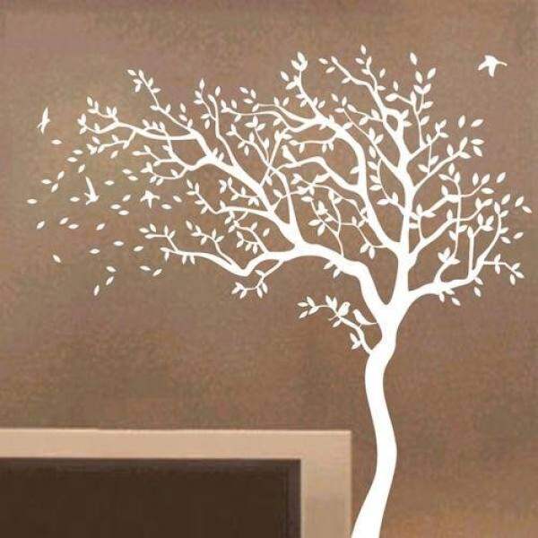 Big Tree Nursery Wall Sticker Decal Art Home Bedroom Removable Mural Decor 2Mx2M#towards the left