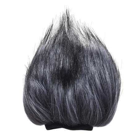 EY-M23 Furry Outdoor ที่หุ้มหัวไมโครโฟนประดิษฐ์ FUR Muff ลม 12 เซนติเมตร * 12 เซนติเมตร (L * D) สำหรับซูม H1 H2N H4N Pro H6 สำหรับ Sony D50 D100 Recorder สีเทา - สีขาว - INTL