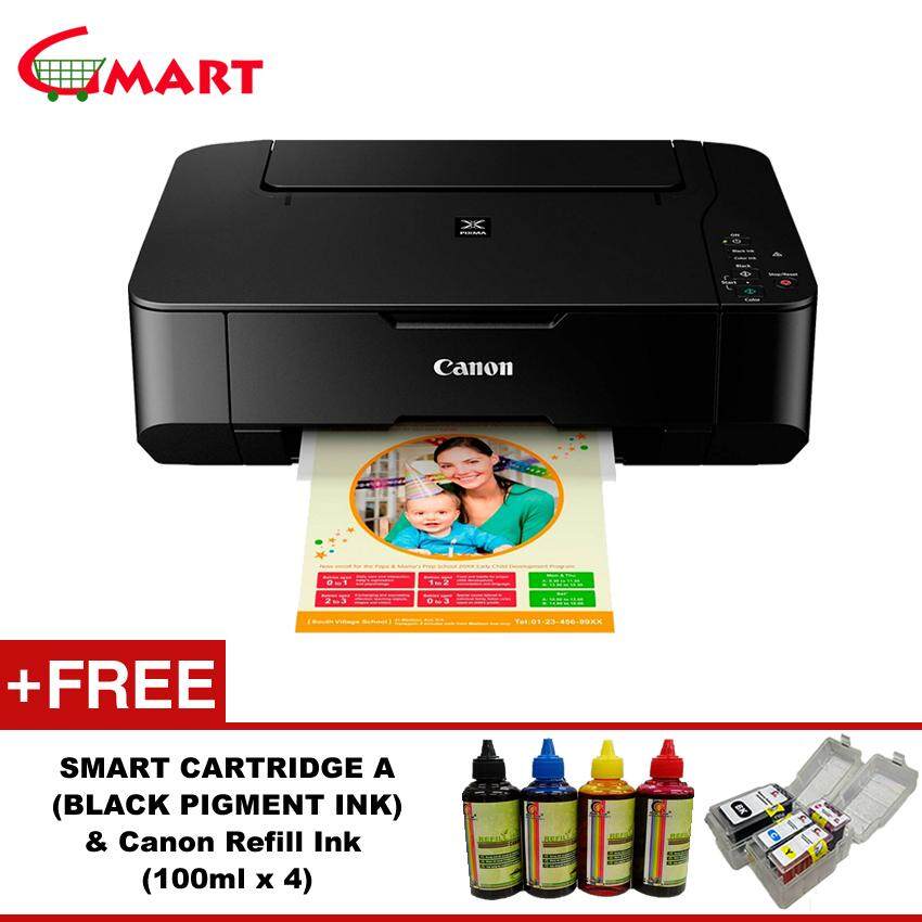 Canon Pixma Mp287 All In 1 Inkjet Printer Free Gift Lazada