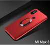 ผู้ถือแหวนเคสสำหรับ Xiaomi MAX 3 หรูหราบางเฉียบรถแม่เหล็กยึดโทรศัพท์ปลอกซิลิโคนสำหรับ Xiaomi MI MAX 3 ที่อยู่อาศัยท่อ