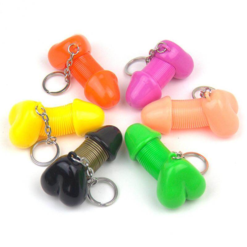 1x Creative Car Keychain Key Chain Auto Key Rings Interior Accessories Funny Gift For Lovers Car Styling