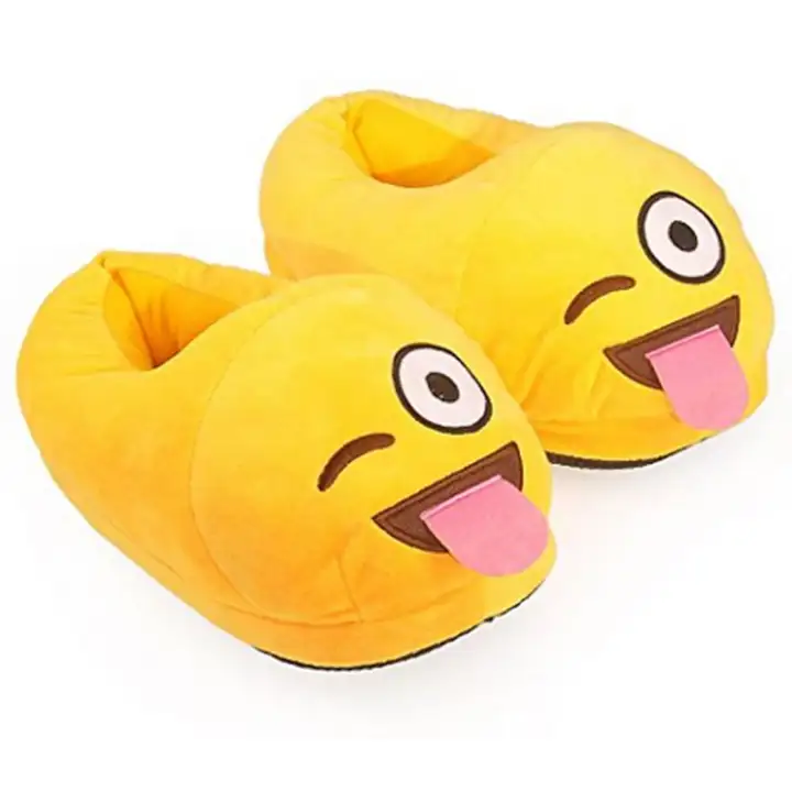 emoji slippers for adults