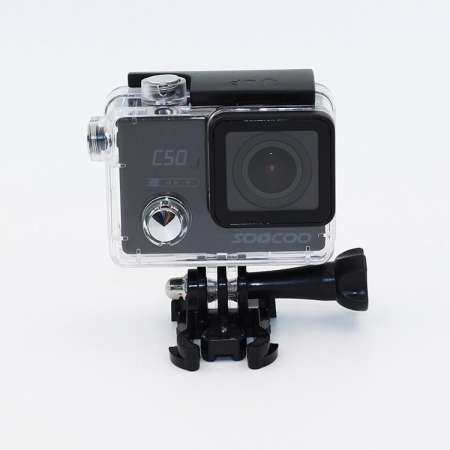 SOOCOO C50 Action 4 พัน 24fps กีฬากันน้ำกล้องแอคชั่น WiFi Gyro ปรับมุมมอง CAM - INTL