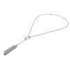lanyasy Accessory Jewelry Necklace Pendant for Fitbit Flex 2, Alloy Necklace with Stainless Steel Pendant for Fitbit Flex 2