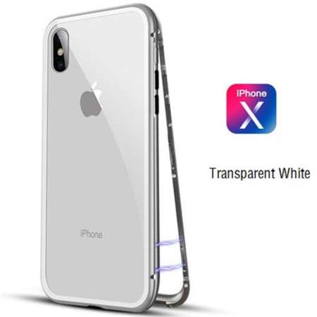 ขายด่วน Qimiao Magnetic กรอบโลหะกระจกป้องกันมือถือป้องกันเคสหลังสำหรับ iPhone X
7 8 PLUS รุ่น: iPhoneX - INTL นำเข้าสินค้า