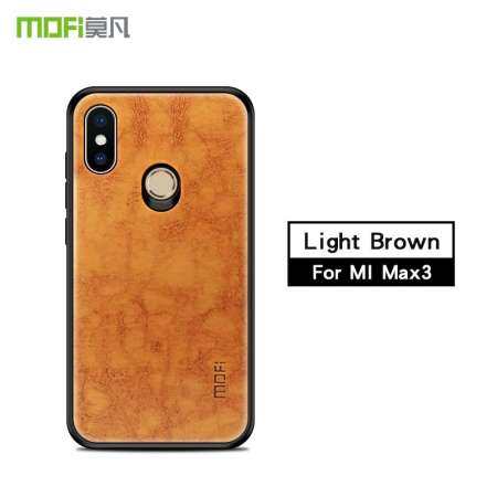 Mofi สำหรับเสี่ยวหมี่ Mi MAX 3 Royal Design เคส TPU + PC ฝาหลัง + หนัง PU พื้นผิวกรณี 6.9 นิ้ว