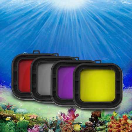 Underwater Scuba Diving Lens Filter Protective For GoPro Hero 4 3  Camera