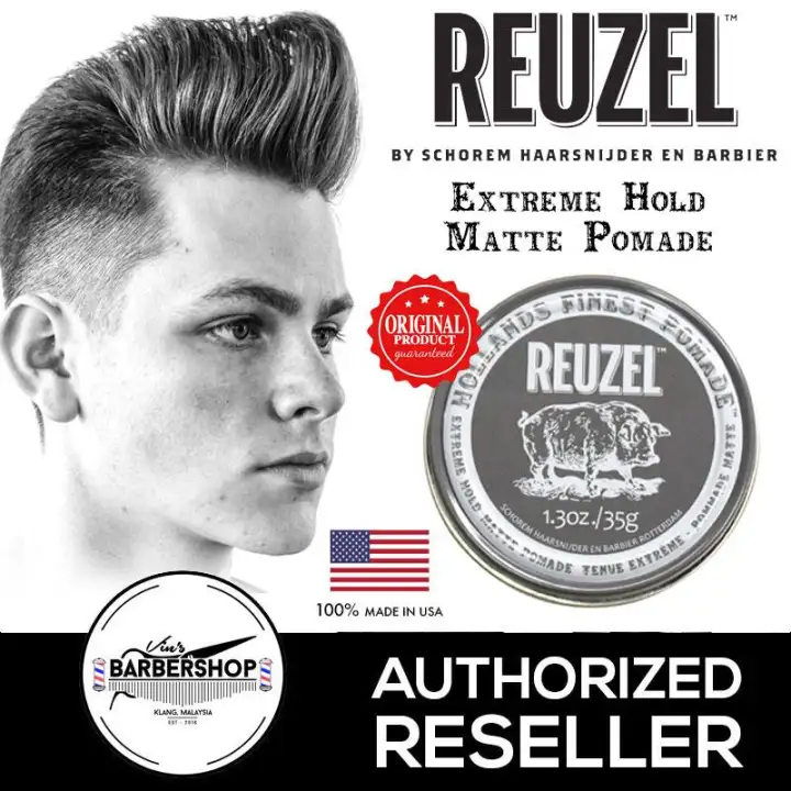 Reuzel Extreme Hold Matte Hollands Finest Hair Pomade 113g Made