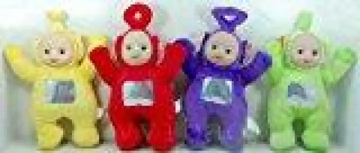 teletubbies teddy set