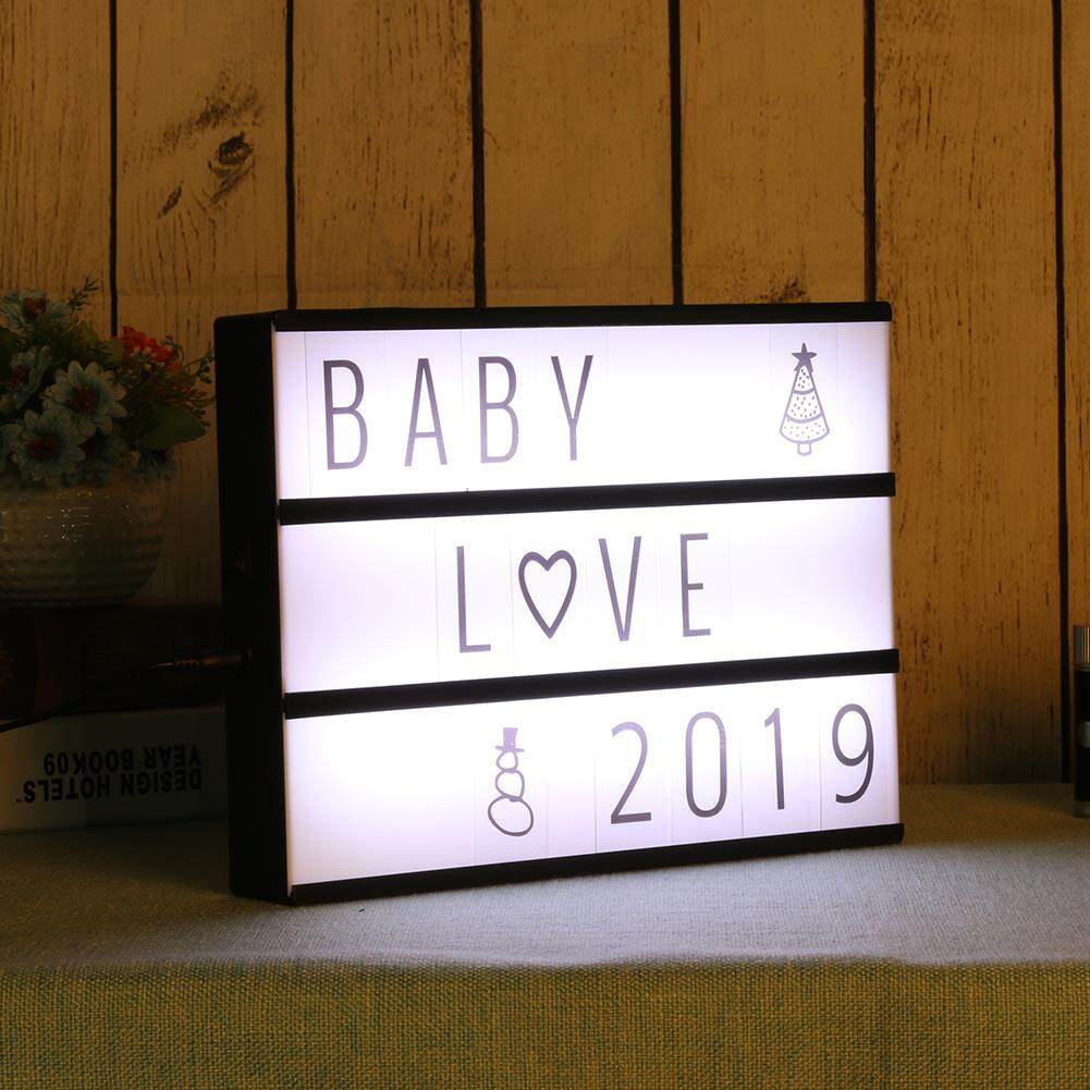 A4 LED DIY Letter Card Combination Cinema Light Box Advertising Lights Lamp