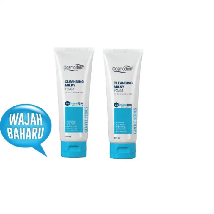 cosmoderm cleansing milky foam