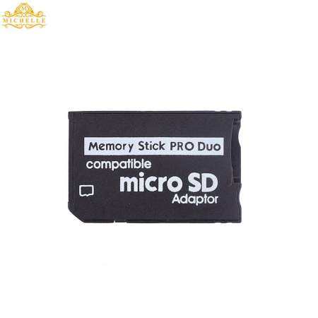 หน่วยความจำ Micro การ์ดความจำอะแดปเตอร์การ์ดเครื่องอ่านการ์ดสำหรับ PSP Series เกม