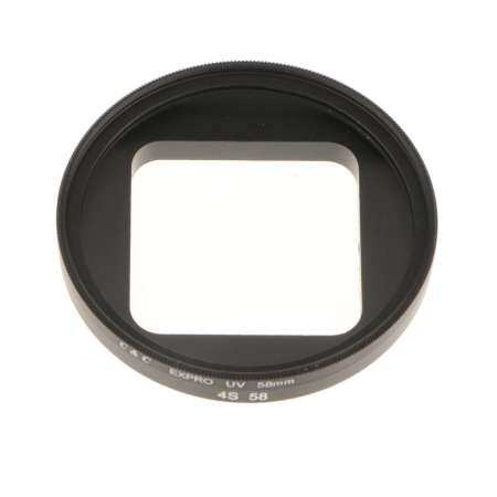 Miracle Shining Aluminum 58mm UV Protection Filter +Lens Cap for Gopro Hero 4/ 5 Session