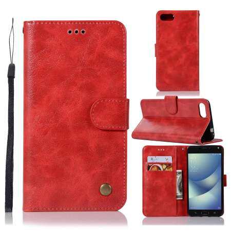 ฝาครอบปลอกสำหรับ Asus ZenFone 4 MAX ZC554KL กระเป๋าสตางค์หนังแบบพับเคสโทรศัพท์