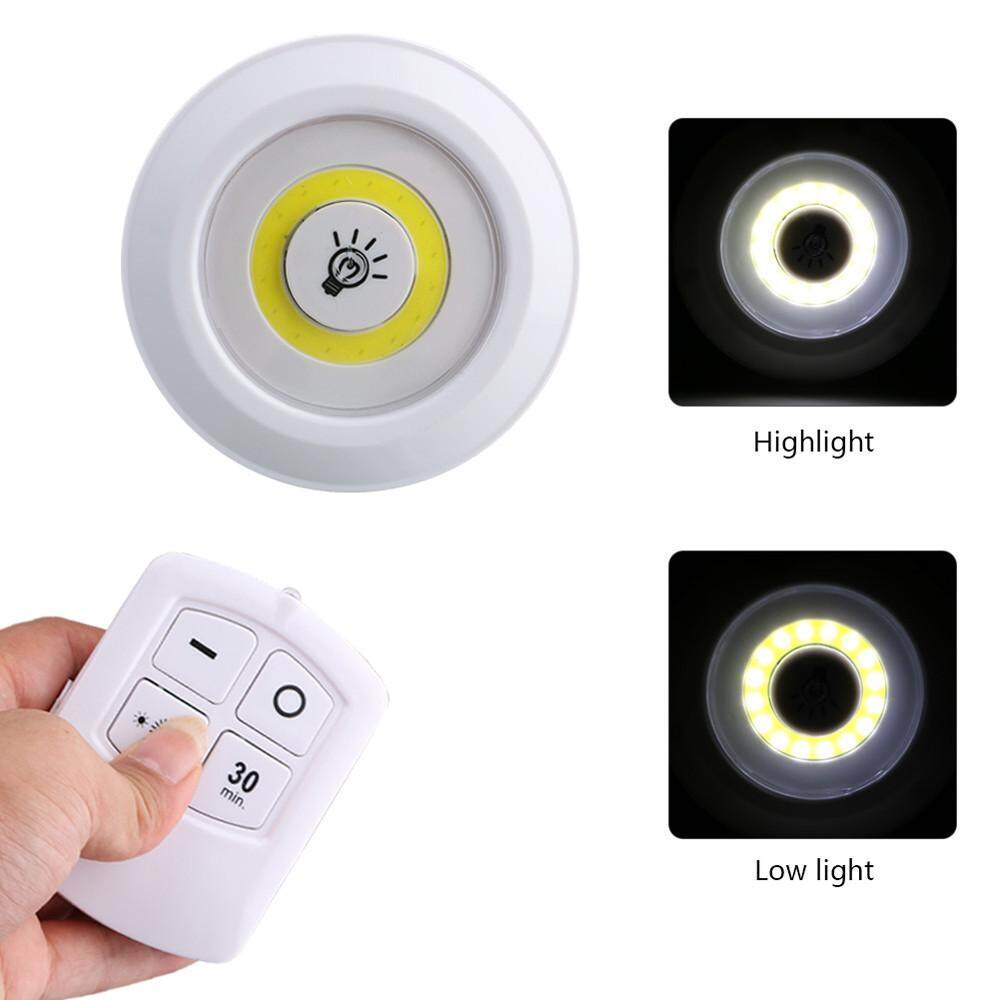 JY 3 ĐÈN LED Không Dây Điều Khiển từ xa Pin Dưới Tủ Đèn Ngủ Đèn Tường