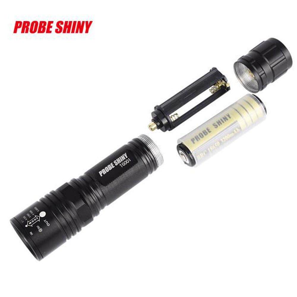 X800 XM-L T6 LED Tactical Zoomable Flashlight Torch Light Lamp+18650 + Charger