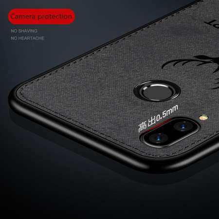 สำหรับ HUAWEI Nova 3 Case Slim HYBRID Soft พร้อมผ้าผ้าใบออกแบบปลอก Stripe กันน้ำสำหรับ Nova 3