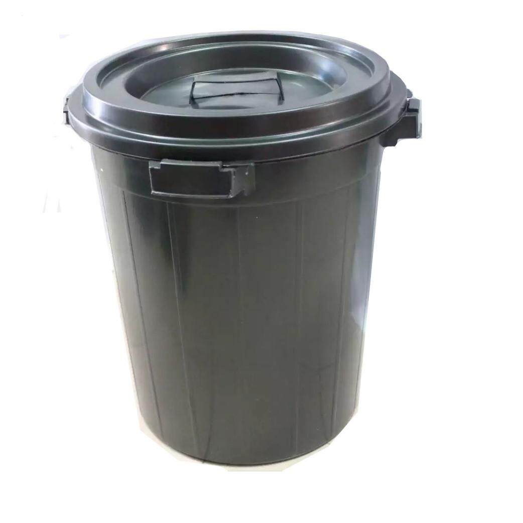 black dustbin