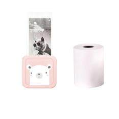 niceEshop 8 Rolls 5725mm Mini Photo Printer Thermal Printing Paper Roll – Sticker Paper For Portable Bluetooth Printer